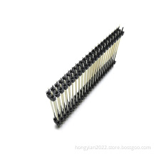 Dual Row Double Plastics 2.54mm Male Pin Header Connector